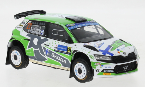Skoda Fabia Rally2 Evo No.27 Rally Estland 2022 Lindholm/Hamalainen - 1:43